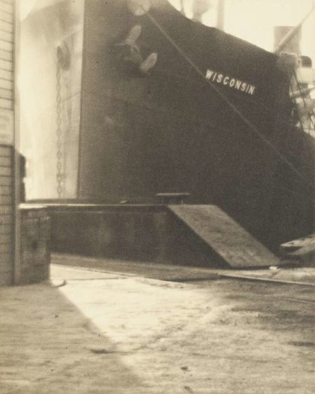 Docked Ship-1930 Docked Ship-1930