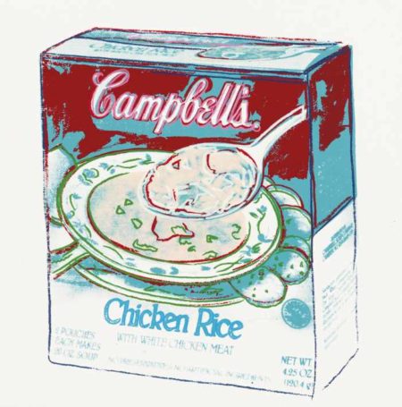 Campbell'S Soup Box: Chicken Rice-1986 Campbell'S Soup Box: Chicken Rice-1986