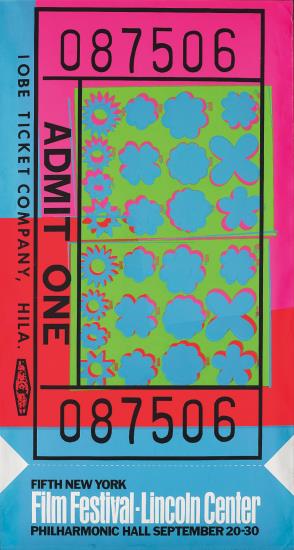 Lincoln Center Ticket-1967 Lincoln Center Ticket-1967