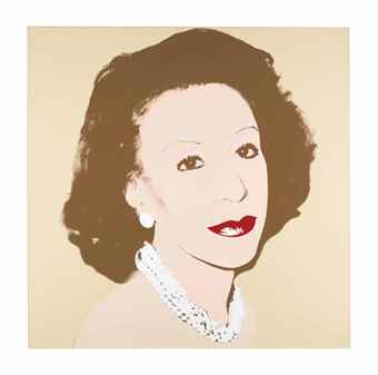Portrait of Ina Ginsburg-1982 Portrait of Ina Ginsburg-1982