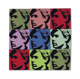 Self-Portrait (Nine Times)-1967 Self-Portrait (Nine Times)-1967