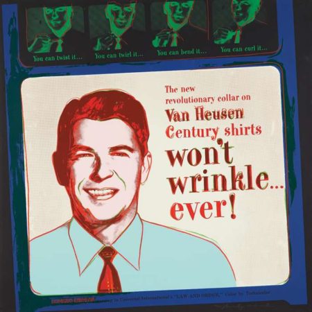 Van Heusen (Ronald Reagan), from Ads-1985 Van Heusen (Ronald Reagan), from Ads-1985
