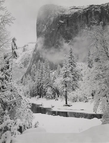 El Capitan, Winter, Yosemite National Park, California-1948 El Capitan, Winter, Yosemite National Park, California-1948