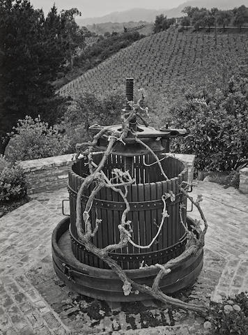 Old Wine Press, Paul Masson Winery-1963 Old Wine Press, Paul Masson Winery-1963