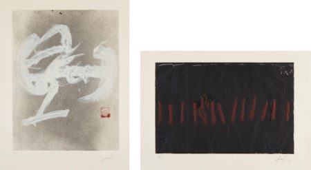 Rattles Vermelles; and Calligraphie Blanche-1983 Rattles Vermelles; and Calligraphie Blanche-1983