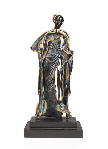 Standing bronze figure (Spliced Venus)-1990 Standing bronze figure (Spliced Venus)-1990