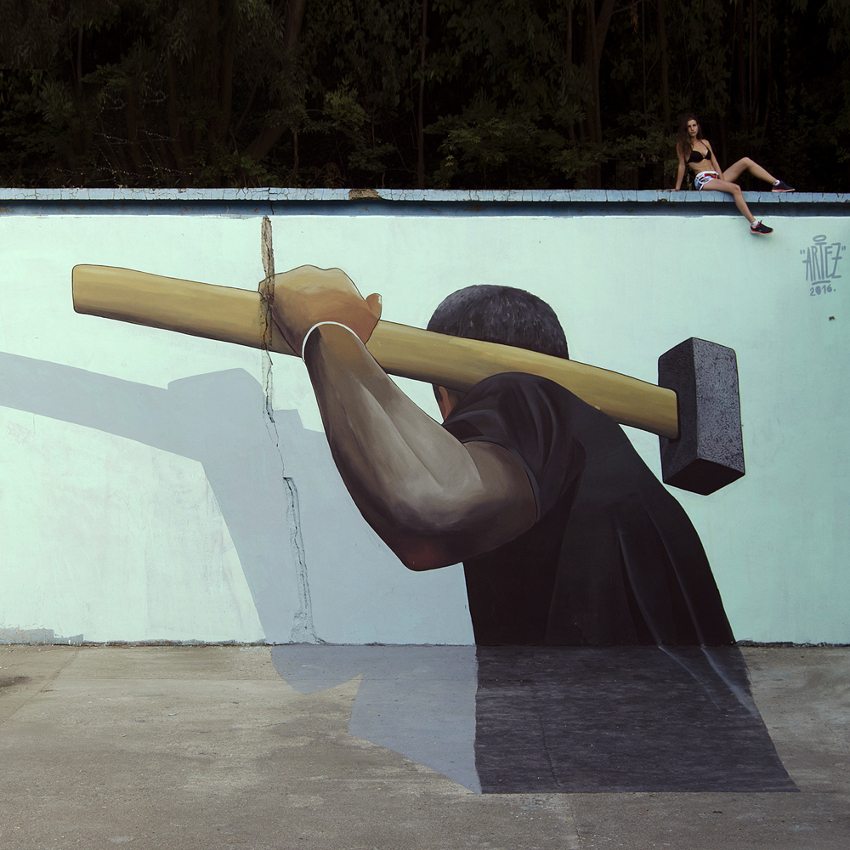Artez - Miner, Bor, Serbia 2016, photo credits of the artist