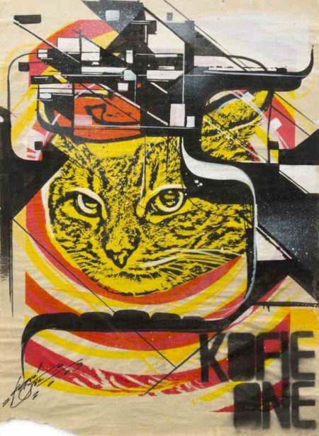 Cat Cult-Augustine Kofie-Augustine Kofie With Cat Cult - Untitled-2009 Cat Cult-Augustine Kofie-Augustine Kofie With Cat Cult - Untitled-2009