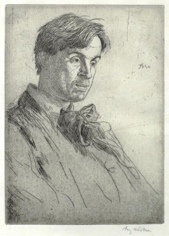 William Butler Yeats: Fourth Plate-1919 William Butler Yeats: Fourth Plate-1919