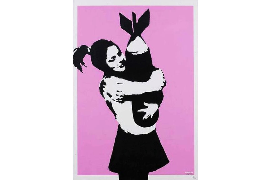 artist, political activist, film director, and painter,  banksy