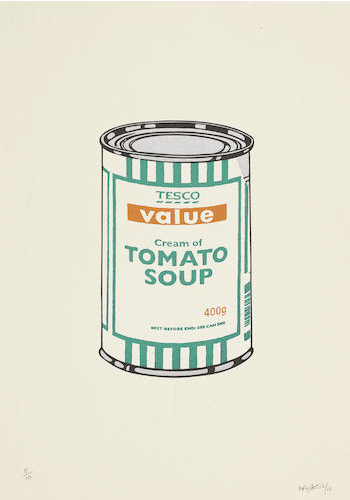 Soup Can (White, Emerald, Tan)-2005 Soup Can (White, Emerald, Tan)-2005