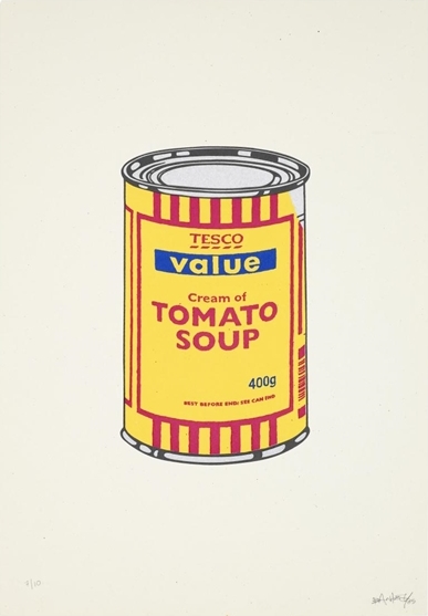 Soup Can (Banana, Cherry, Blue)-2005 Soup Can (Banana, Cherry, Blue)-2005