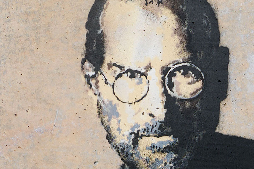 Banksy - Steve Jobs in Calais