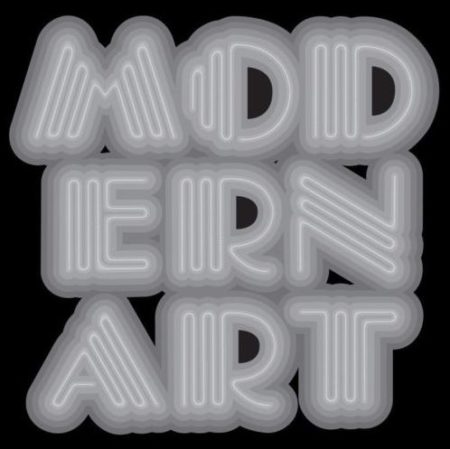 Modern Art Neon Grey- Modern Art Neon Grey-