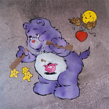 Scare Bear (Purple)- Scare Bear (Purple)-