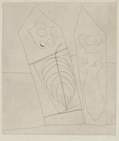 Turkish Forms with Leaf from Greek and Turkish Forms Portfolio-1967 Turkish Forms with Leaf from Greek and Turkish Forms Portfolio-1967