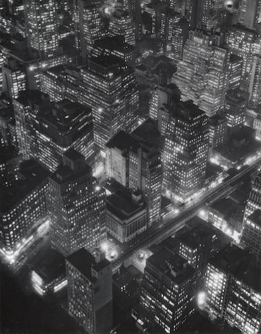 New York at Night-1932 New York at Night-1932