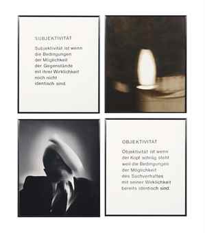 Subjektivitat/Objektivitat-1977 Subjektivitat/Objektivitat-1977