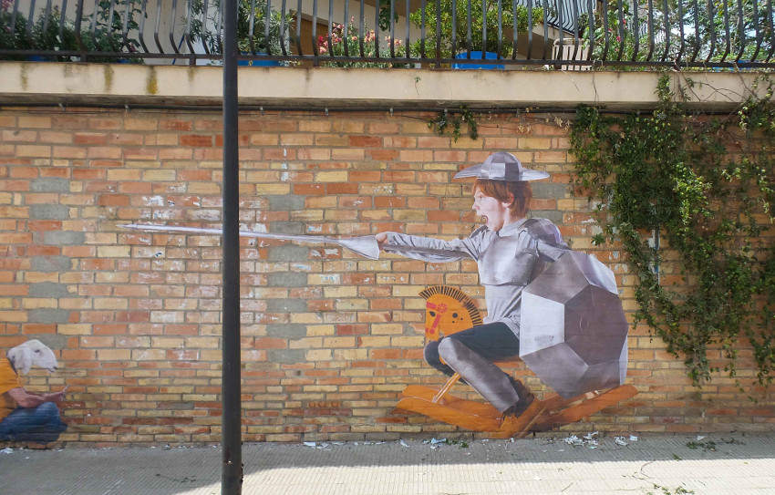 Bifido - War Pigs (detail), Penelles, Catalonia, Spain, 2016