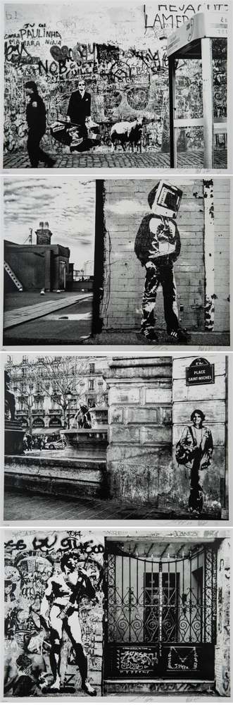 Blek Le Rat, Sybille Prou and Shepard Fairey - Art Is Not Peace But War-2008 Blek Le Rat, Sybille Prou and Shepard Fairey - Art Is Not Peace But War-2008