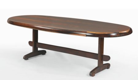 Brazilian Oval Dining Table-1950 Brazilian Oval Dining Table-1950