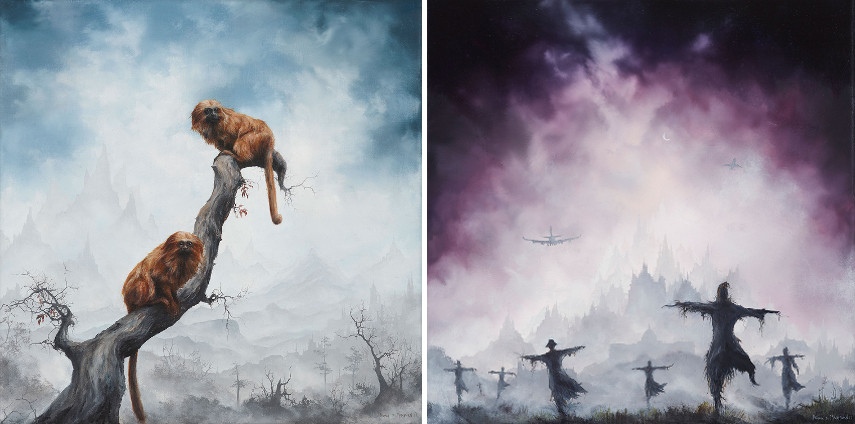 Brian Mashburn - Tamarins (Left) Strawmen 2014