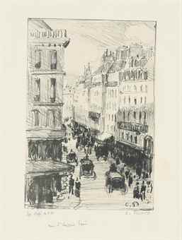 Rue Saint-Lazare, Paris-1897 Rue Saint-Lazare, Paris-1897