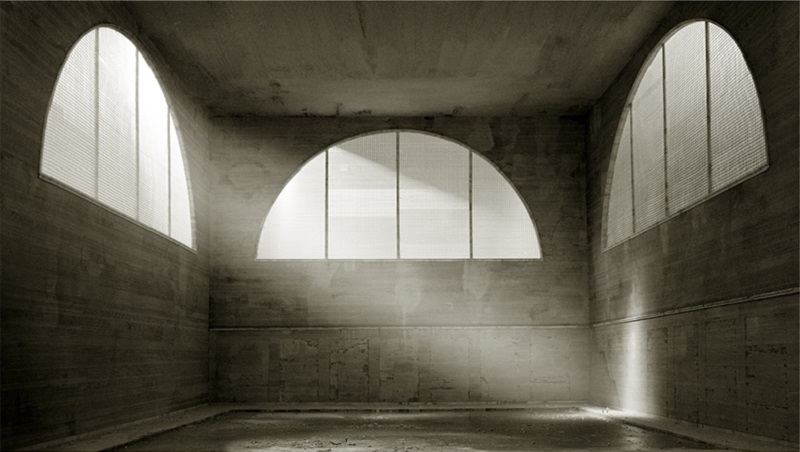Carl Zimmerman - Public Baths, Manchester, England - Landmarks of Industrial Britain series