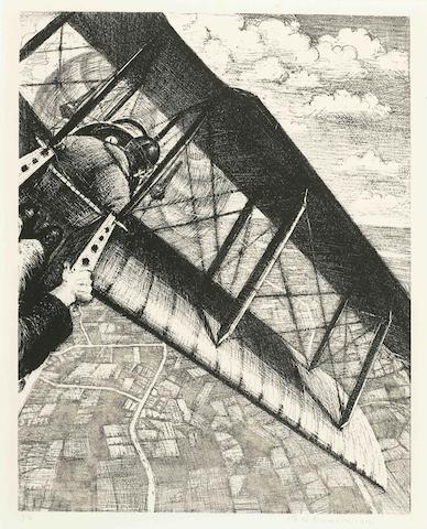 Banking At 4,000 Feet (Black 20; Leicester Galleries 23)-1917 Banking At 4,000 Feet (Black 20; Leicester Galleries 23)-1917