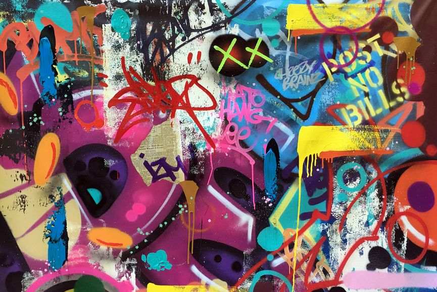 The Street Art Legend Cope2 is Back at Galerie Mathgoth WideWalls