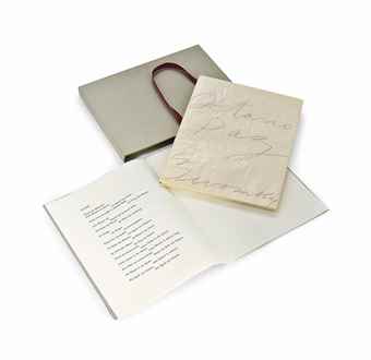 Octavio Paz, Eight Poems, Cy Twombly, Ten Drawings, Koln, Udo and Anette Brandhorst, 1993- Octavio Paz, Eight Poems, Cy Twombly, Ten Drawings, Koln, Udo and Anette Brandhorst, 1993-