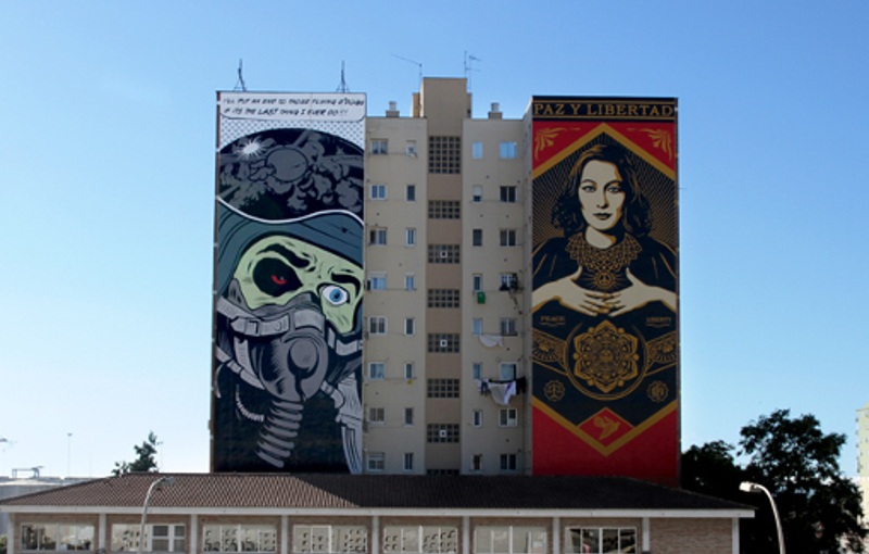 DFace - Damn Those Flying D-Dogs - Malaga, Spain, 2013 - 1