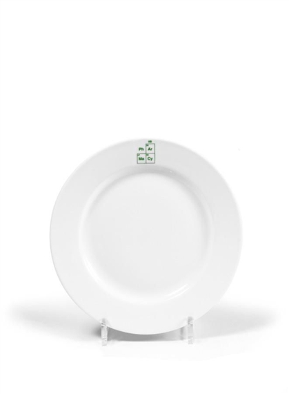 Set of Pharmacy Dinner Plates-1998 Set of Pharmacy Dinner Plates-1998