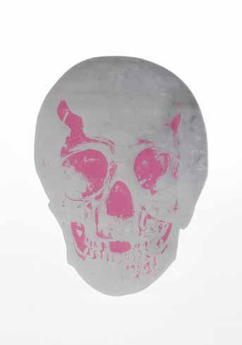 Silver Gloss, Loganberry Pink Skull, The Dead-2009 Silver Gloss, Loganberry Pink Skull, The Dead-2009