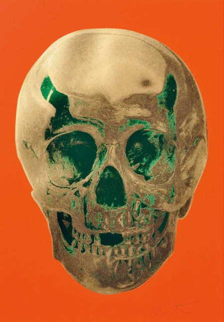 Till Death Do Us Part (Time Bright Orange African Gold Emerald Green Pop Up Skull)-2012 Till Death Do Us Part (Time Bright Orange African Gold Emerald Green Pop Up Skull)-2012