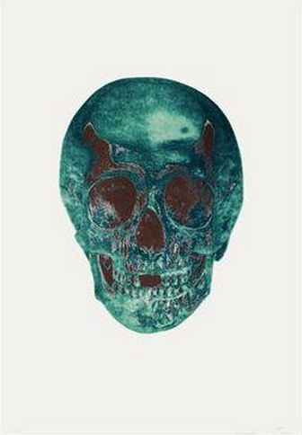 Dead Turquoise Panama Copper Skull- Dead Turquoise Panama Copper Skull-