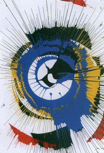 Untitled (Spin Drawing)-1994 Untitled (Spin Drawing)-1994