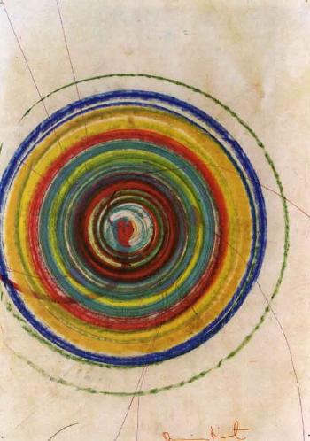 Untitled (Spin Drawing)-1995 Untitled (Spin Drawing)-1995