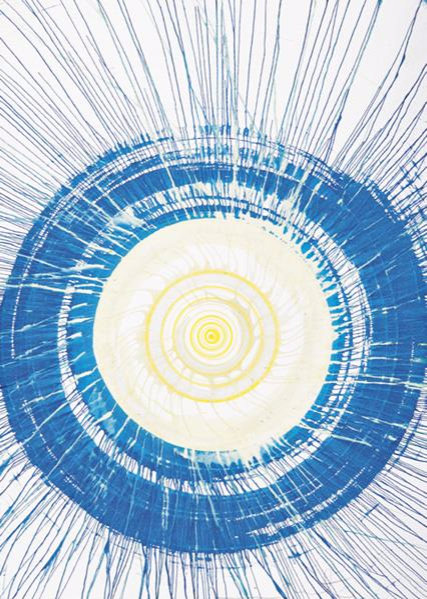 Untitled (Spin Drawing)-2002 Untitled (Spin Drawing)-2002