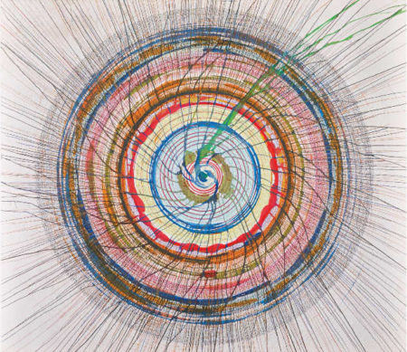 Untitled (Spin Drawing)-2002 Untitled (Spin Drawing)-2002