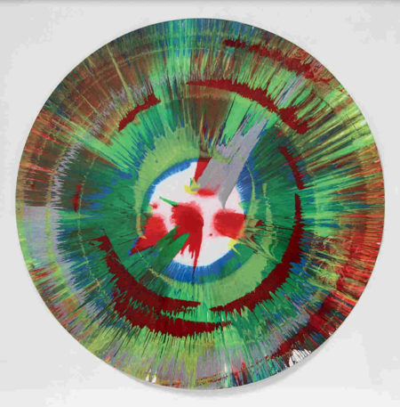Untitled (Spin Painting)-2001 Untitled (Spin Painting)-2001