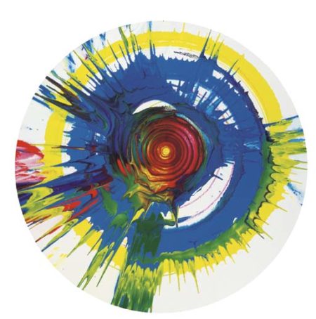 Untitled (Spin Painting)-2001 Untitled (Spin Painting)-2001