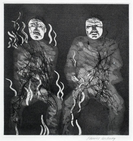 Corpses on Fire, from Illustrations for Six Fairy Tales from the Brothers Grimm (MCA Tokyo 88)-1969 Corpses on Fire, from Illustrations for Six Fairy Tales from the Brothers Grimm (MCA Tokyo 88)-1969