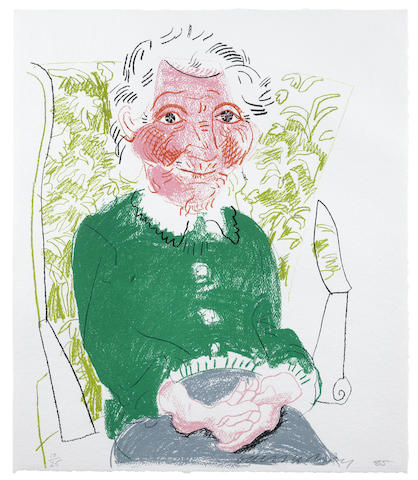 Portrait of Mother I, from the Moving Focus Series-1985 Portrait of Mother I, from the Moving Focus Series-1985