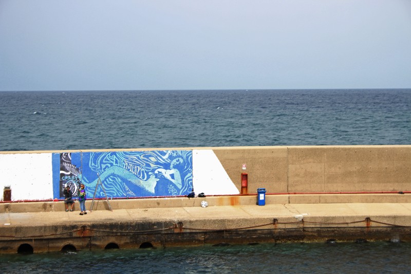 Diamond - Mermaid Island #3, Blue Flow Festival, Ventotene, 2015, photo credits - artist