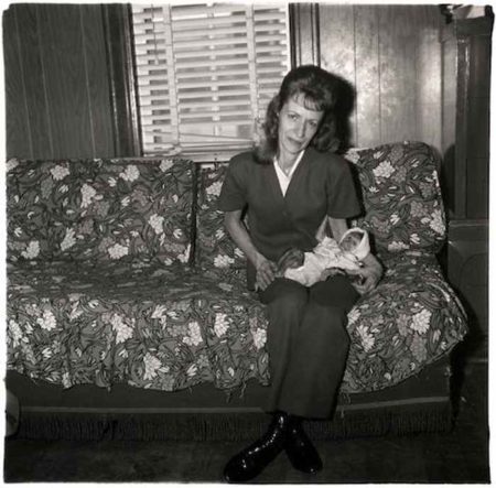 A woman with her baby monkey, N.J.-1971 A woman with her baby monkey, N.J.-1971