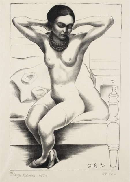 Desnudo de Frida Kahlo-1930 Desnudo de Frida Kahlo-1930