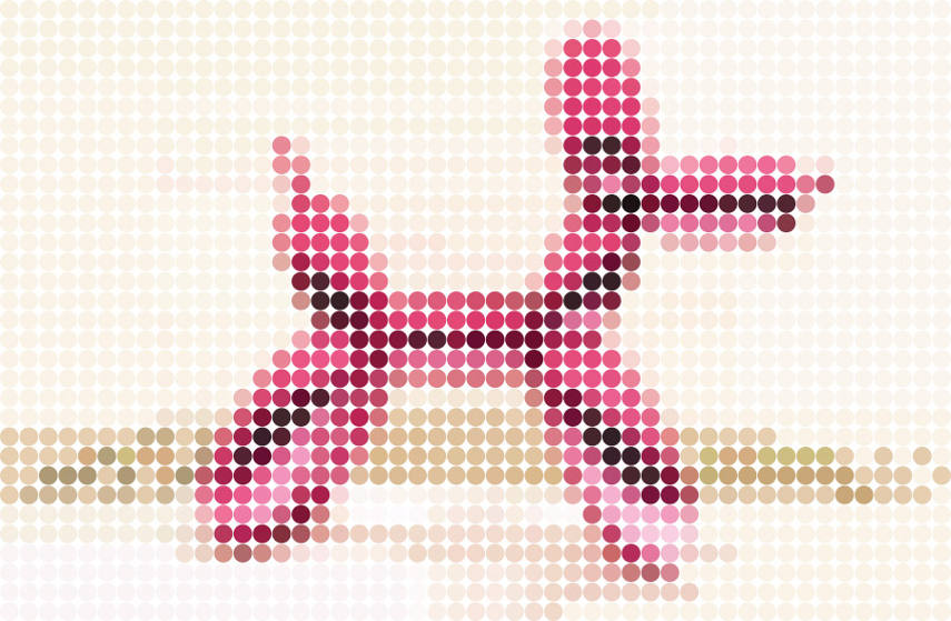 dimitri likissas balloon dog pink