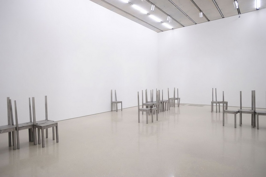 Doris Salcedo - Installation view, Pérez Art Museum Miami, 2016 - image via pamm.org