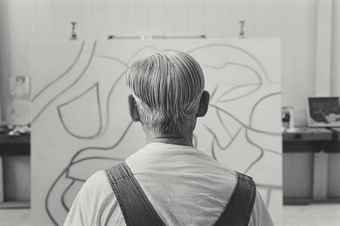 Willem de Kooning-1985 Willem de Kooning-1985